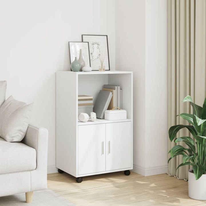 vidaXL Rollschrank, Büroschrank mit Stauraum, Aktenschrank für Wohnzimmer Büro, Bürocontainer Schran