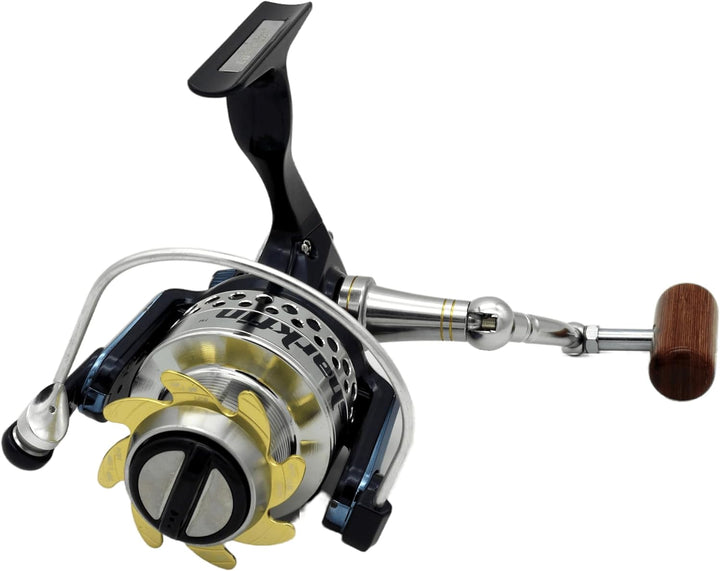 Paladin Castalia Spinnrolle - Angelrolle 9+1 BB Sharkfin Freilaufrolle JX 4000 Frontbremse inkl. Zwe