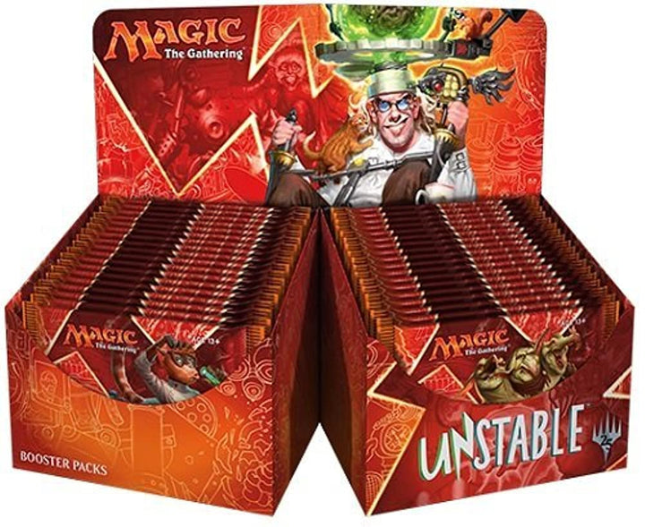 Magic The Gathering Sammelkartenspiel in Unstable Booster-Display Box in Englisch