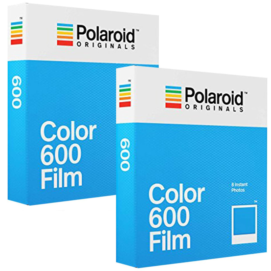 2 x 1A PHOTO PORST Polaroid Color 600 Sofortbildfilm