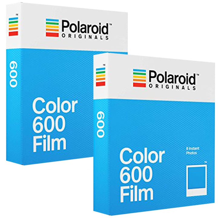 2 x 1A PHOTO PORST Polaroid Color 600 Sofortbildfilm