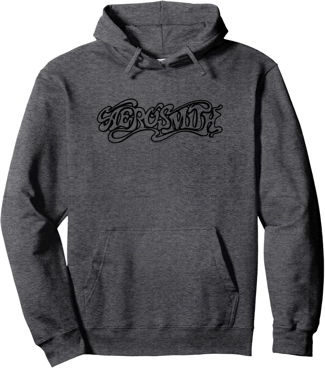 Aerosmith - Aero (schwarzes Logo) Pullover Hoodie