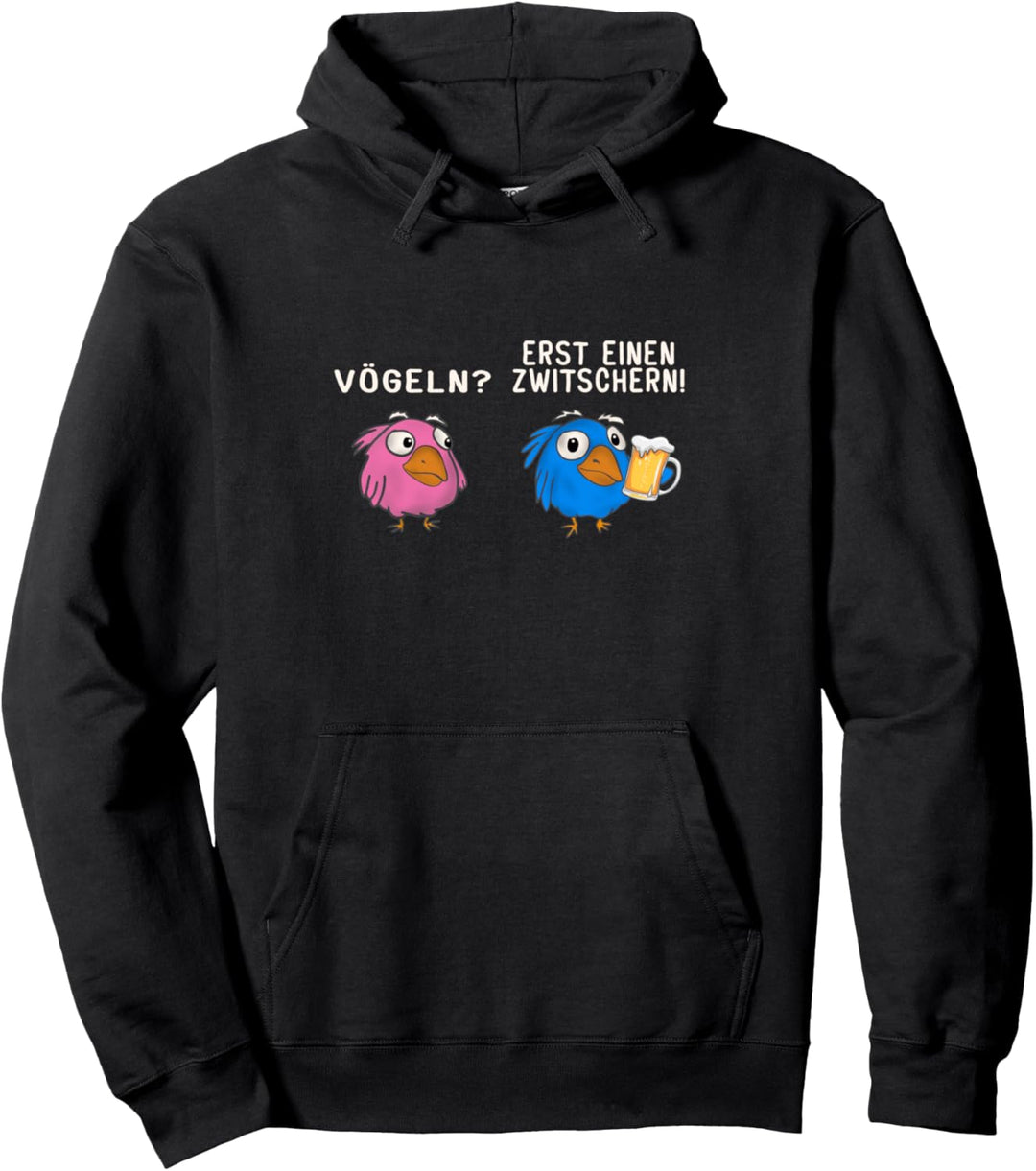 Vögeln? Erst einen zwitschern Junggesellenabschied Party Pullover Hoodie