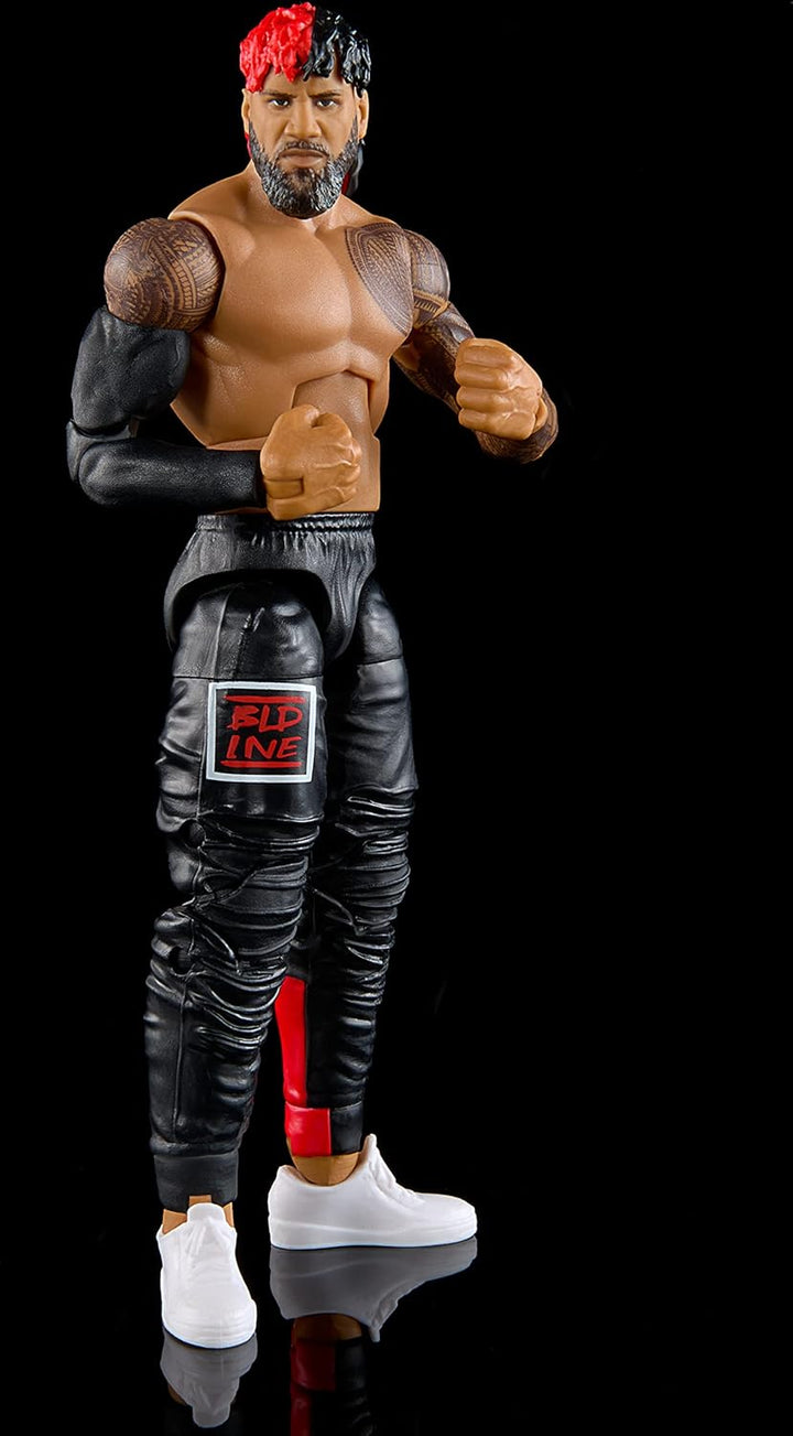 Mattel WWE Jimmy USO Top Picks Elite Collection Actionfigur, Artikulation & lebensechte Details, aus