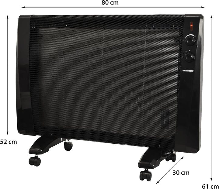 Syntrox Germany 2400W Infrarotheizung Glimpa | Wärmewellenheizung | Infrarotheizer, Effiziente Raumw