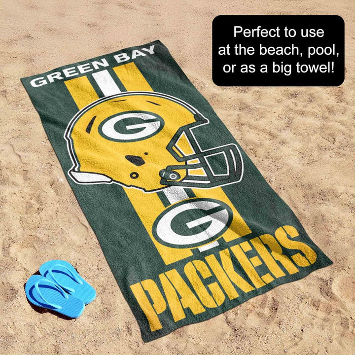 Wincraft Green Bay Packers NFL Beach Towel (30 x 60 cm)