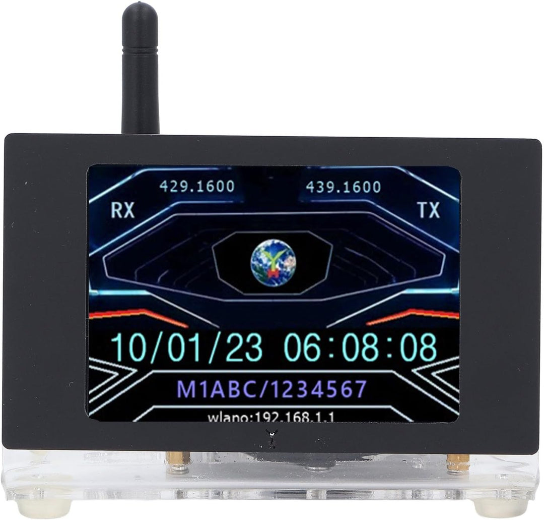 MMDVM Digitales Sprachmodem, 3,5-Zoll-Farbbildschirm, DMR-Hotspot, Simplex-Hotspot-Modul mit WLAN-Et