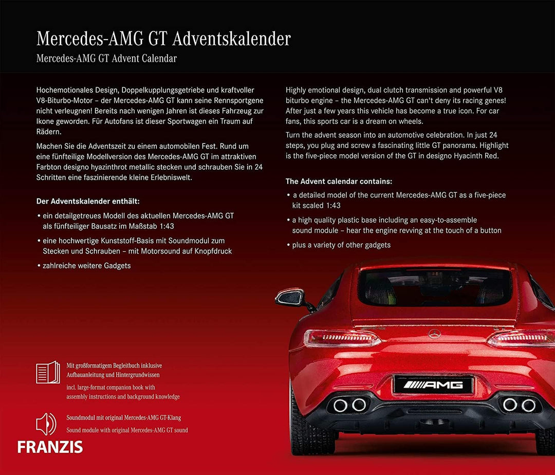 Franzis Mercedes-AMG GT Adventskalender