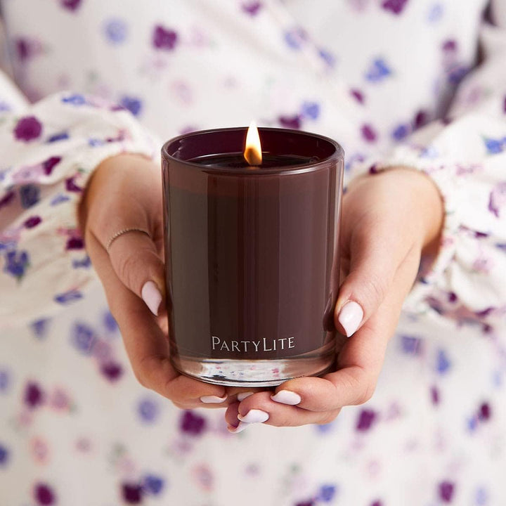 Mulberry Escential Brombeer Partylite Kerzenglas