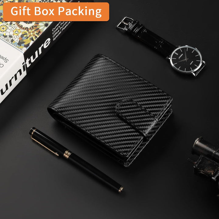 GAEKEAO Geldbörsen Herren Geldbeutel Portmonee mit Münzfach & RFID Schutz Wallet, Kartenetui Karten