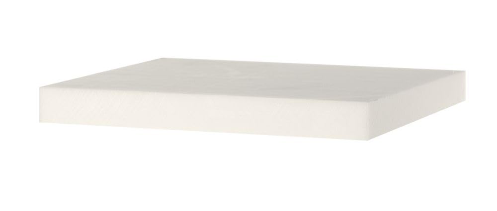 HENDI Hackblock, ohne Untergestell, aus Polyethylen, 500x400x(H)50mm, Edelstahl Hauteur 50mm, Hauteu