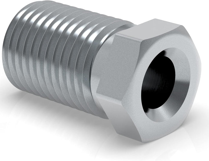 100x Verschraubung 3/8" x 24 für Bremsleitung 4,75 mm Bördel E Typ S Profi Verbinder DIN/ISO 1651 ko