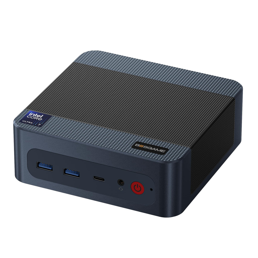 BOSGAME M3 Mini-PC, Intel Core Ultra 7 Prozessor 155H, 16 Kerne/22 Threads bis zu 4,8 GHz, Windows 1