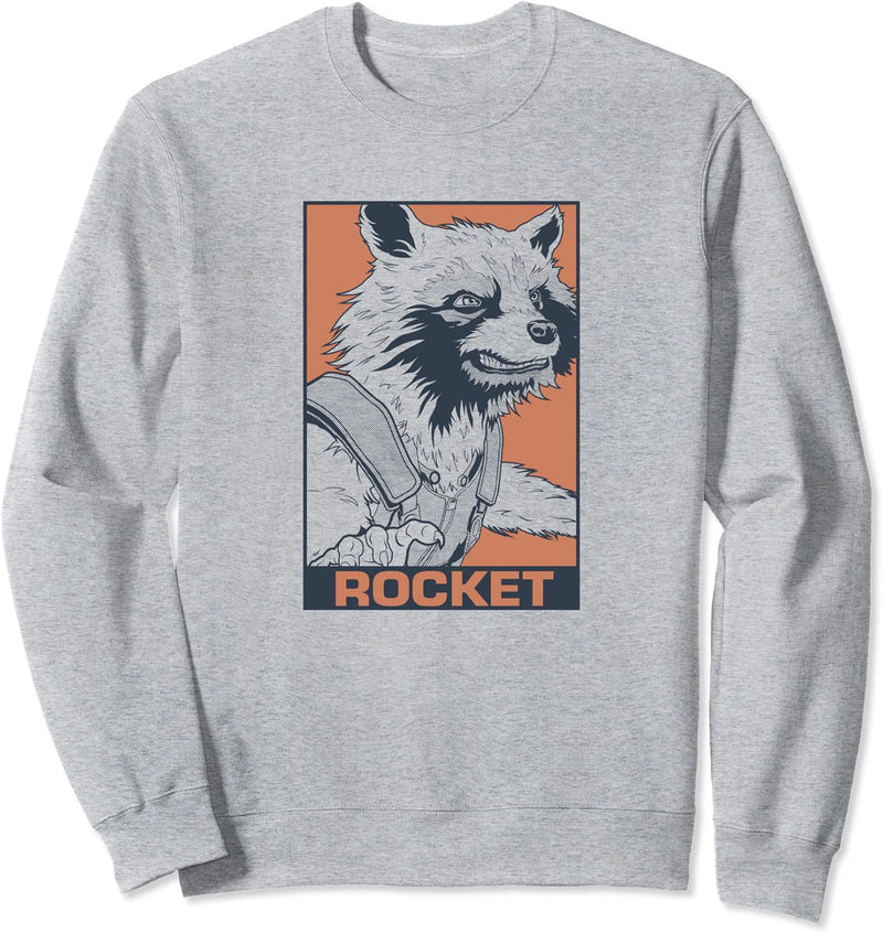 Marvel Avengers Endgame Rocket Pop Art Sweatshirt