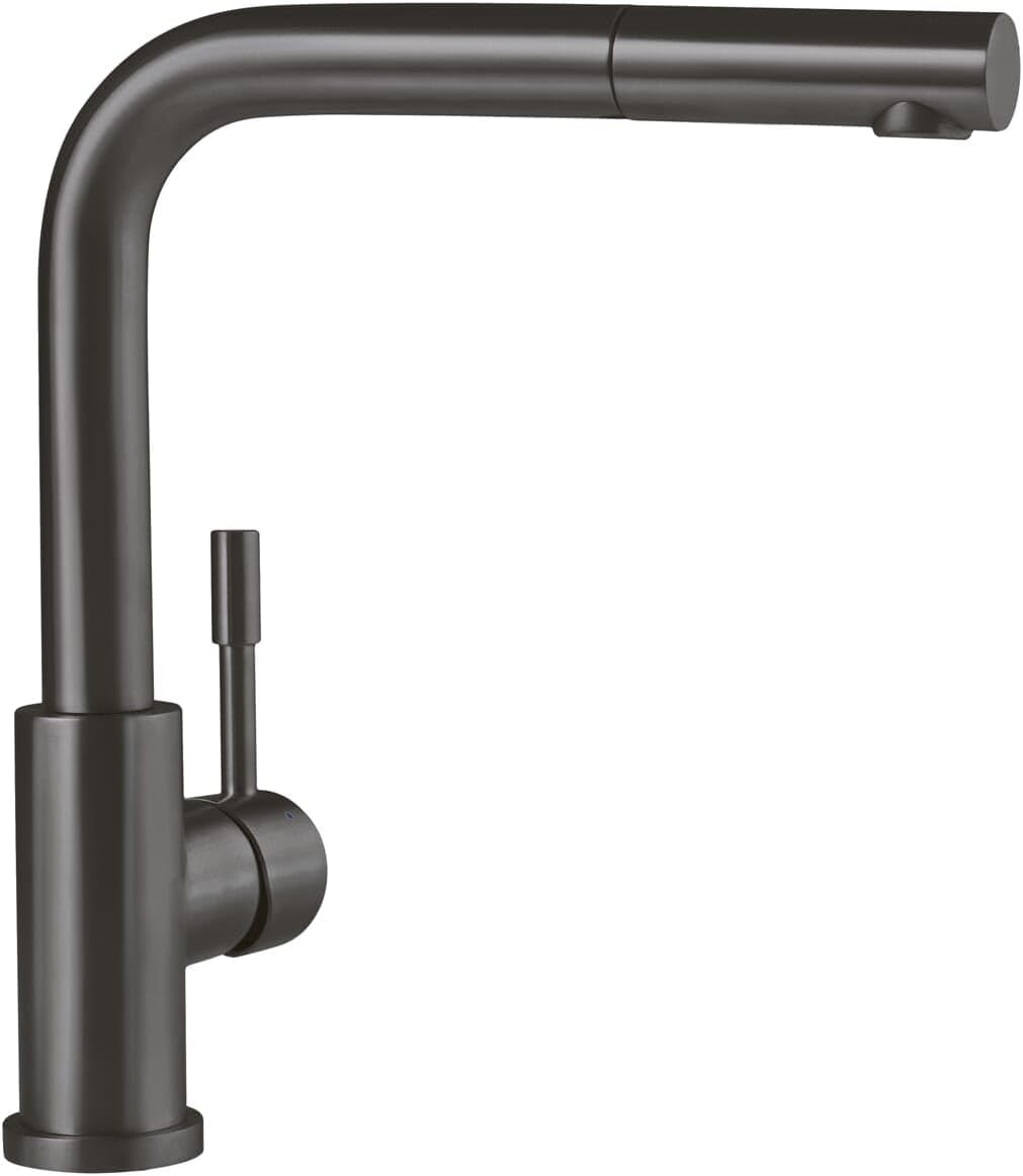 Villeroy & Boch Steel Shower | Hochdruck | Einhand-Küchenarmatur mit herausziehbarer Handbrause | An