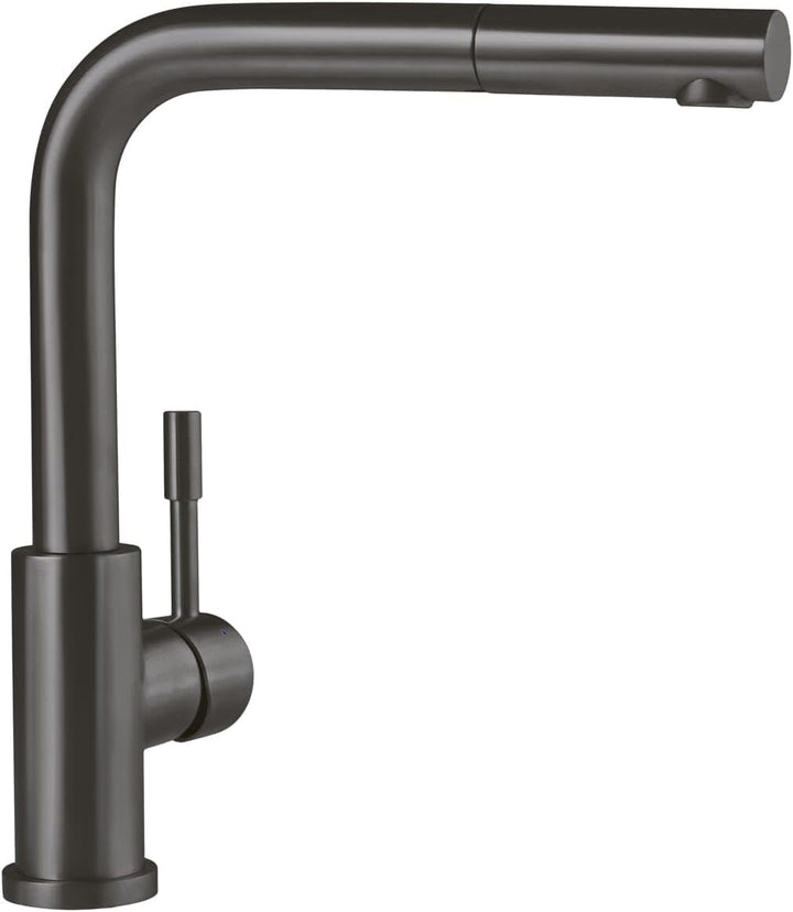 Villeroy & Boch Steel Shower | Hochdruck | Einhand-Küchenarmatur mit herausziehbarer Handbrause | An