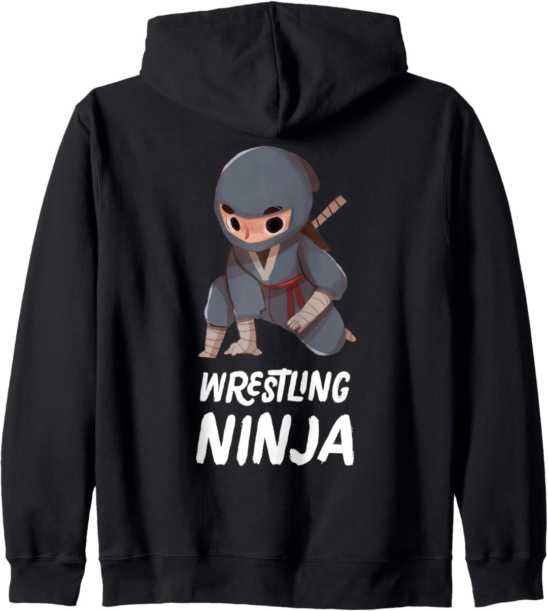 Wrestling Ninja Junge Lustiger Kampfsport Kapuzenjacke