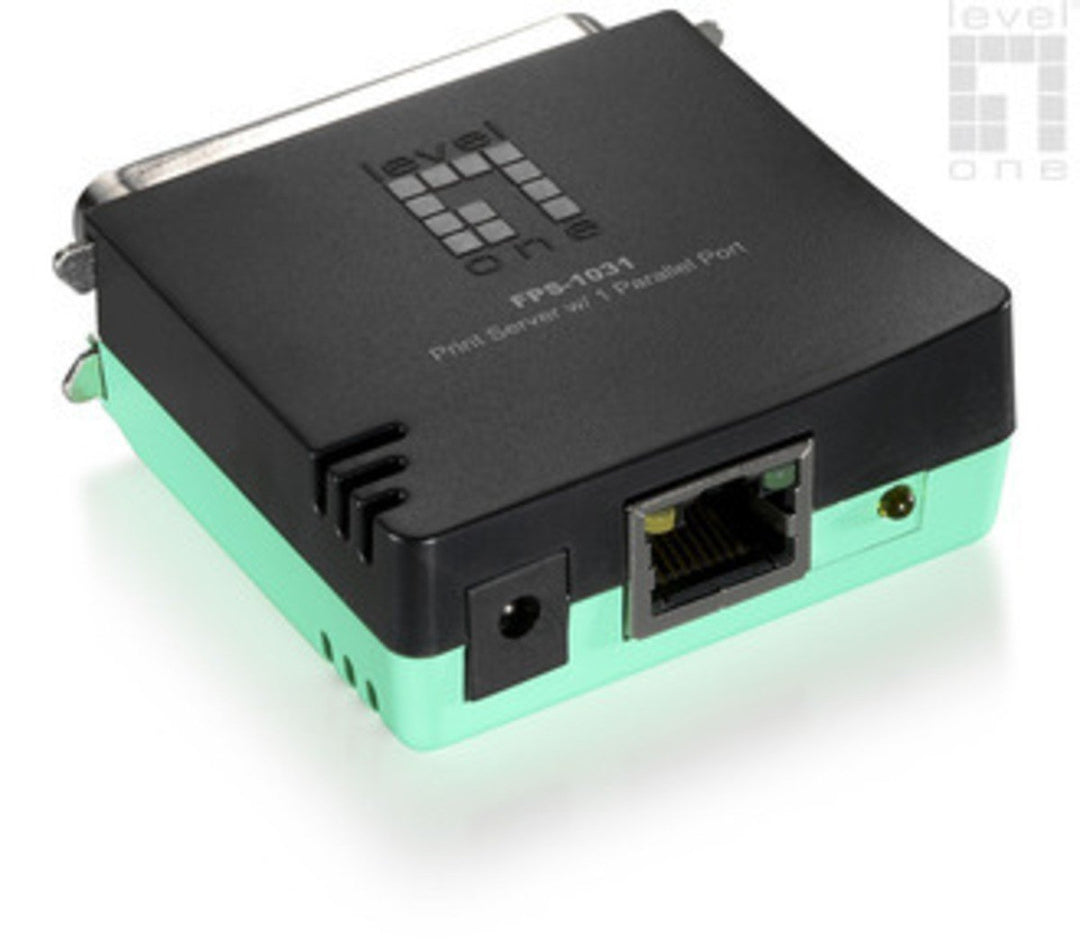 Digital Data Communications GmbH LevelOne FPS-1031 Druckserver (LAN Ethernet, IEEE 802.3, IEEE 802.3