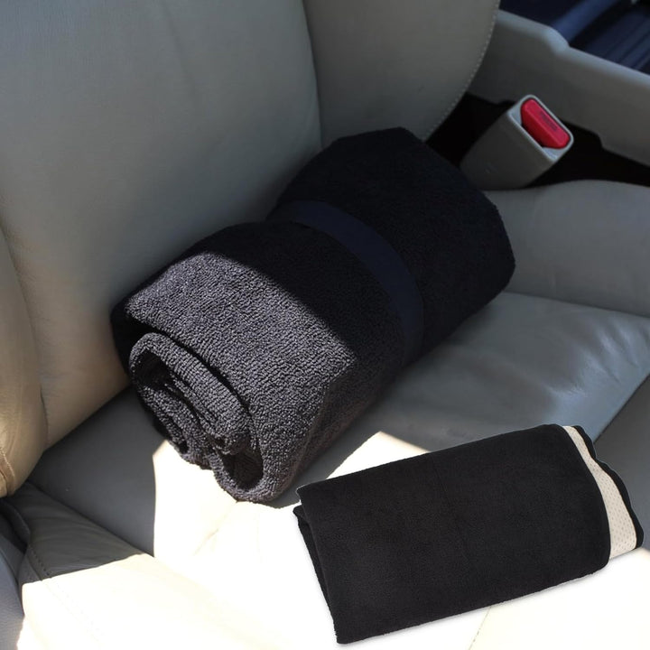Naapesi Sitzschoner für Autositze, Autositzbezüge Universal Polyester, Schwarz Autositzbezüge Vorder