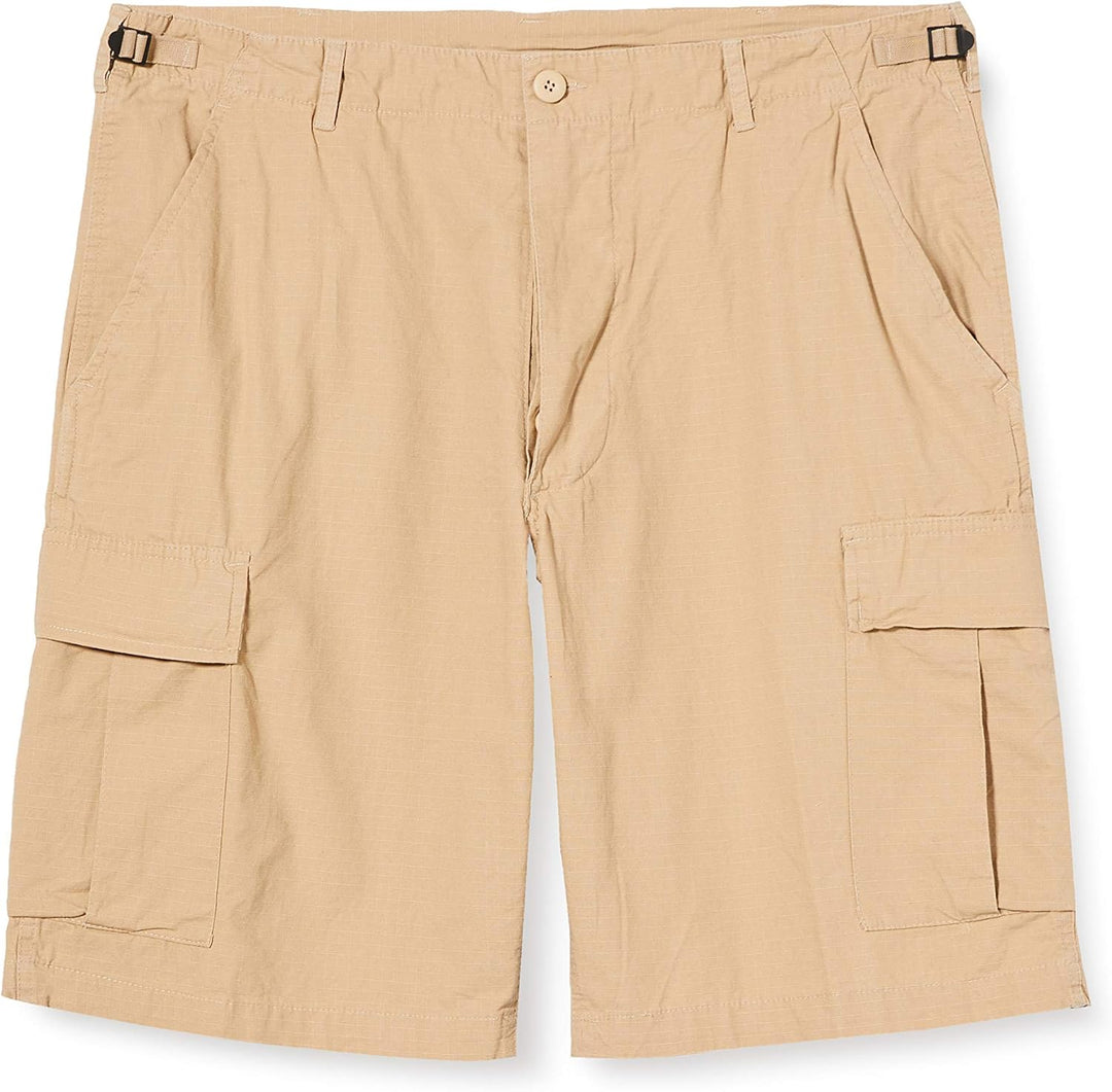 Mil-Tec US Bermuda R/S Prewash Shorts Herren • Leichte Ripstop Bermuda Shorts im Used-Look • Cargosh