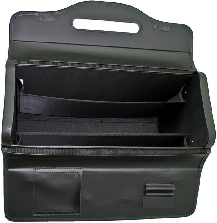 Pilotenkoffer, Schwarz, Handgepäck, 41 cm, 15 Liter, Kunstleder, Wasserfest, Abnehmbare Schulterriem