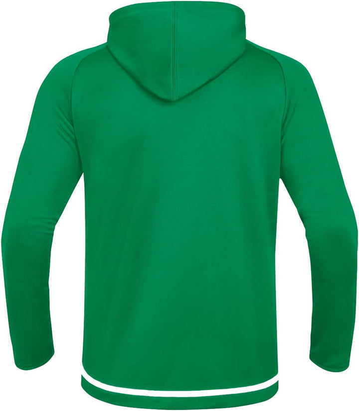 JAKO Herren Kapuzenjacke Striker 2.0, weiss/marine, XXL, 6819 M Sportgrün/Weiss, M Sportgrün/Weiss