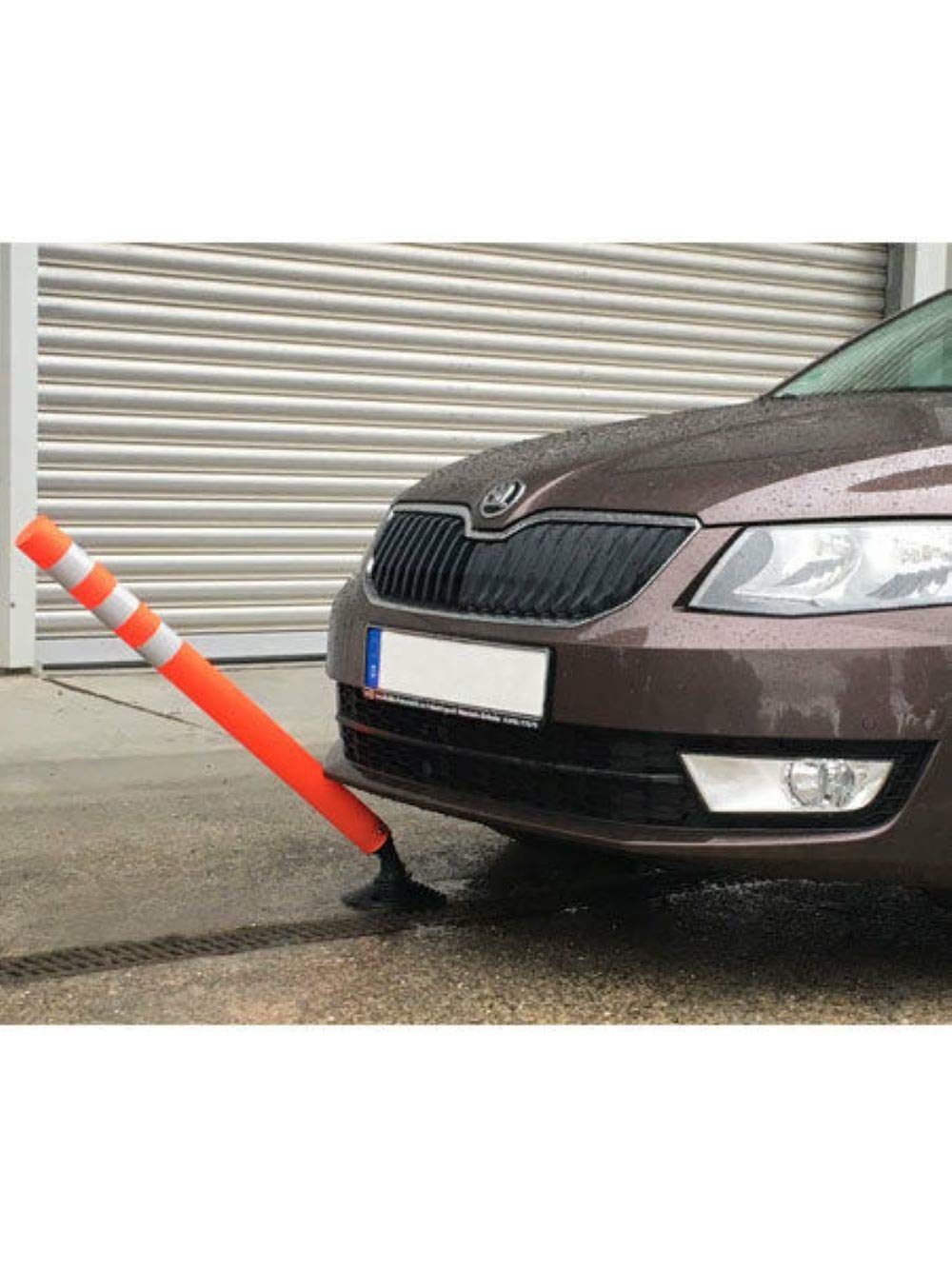 Leitpfosten FLEX 1050 mm Flexibel Kunststoff 90 Grad neigbar Poller Absperrpfosten