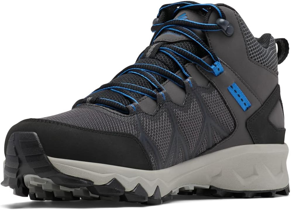Columbia Herren Peakfreak Ii Mid Outdry Wp Trekking Und Wanderstiefel 42.5 EU Dark Grey X Black, 42.