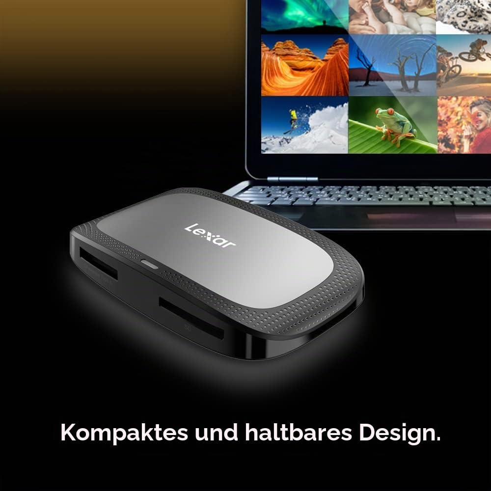 Lexar Professioneller CFexpress Typ A/SD USB 3.2 Gen 2 Reader, entworfen für CFexpress Typ A und SD
