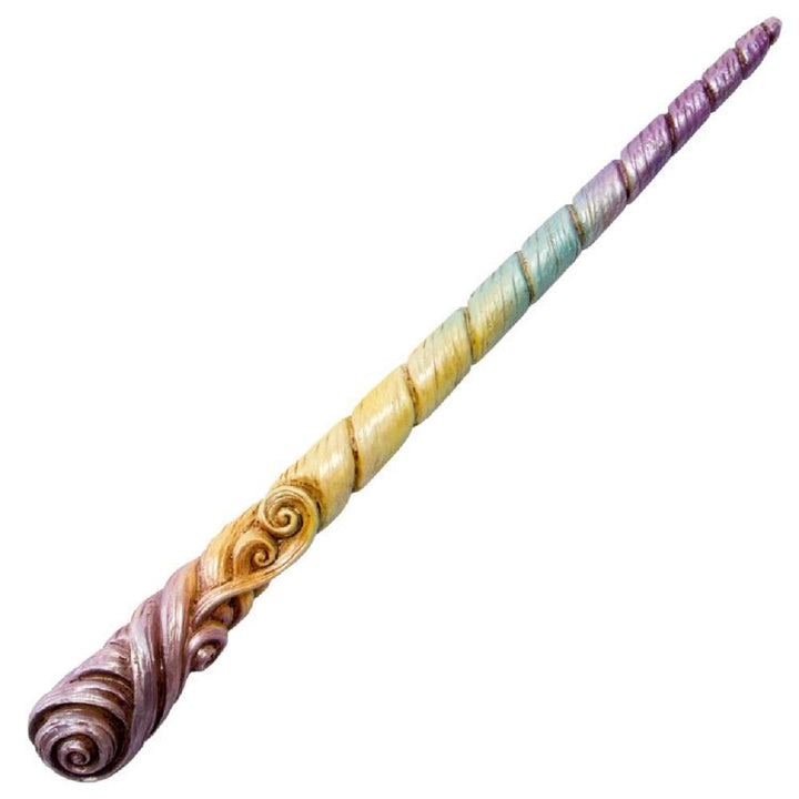 Pacific Giftware Magic Mystical Unicorn Horn Hexen und Zauberer Harz Zauberstab Cosplay Kostüm Hallo