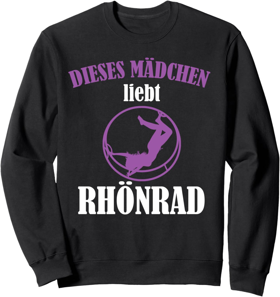 Rhönradturnen Turnerin Dieses Mädchen liebt Rhönrad Sweatshirt