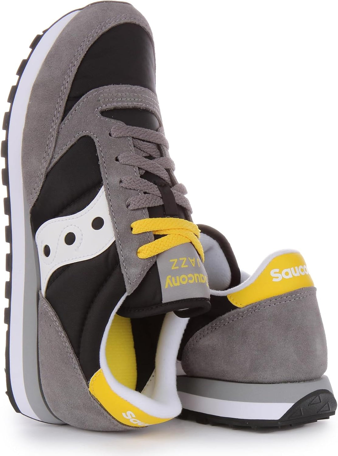 SAUCONY Herren Jazz Original Sneaker 46.5 EU Grauschwarz, 46.5 EU Grauschwarz