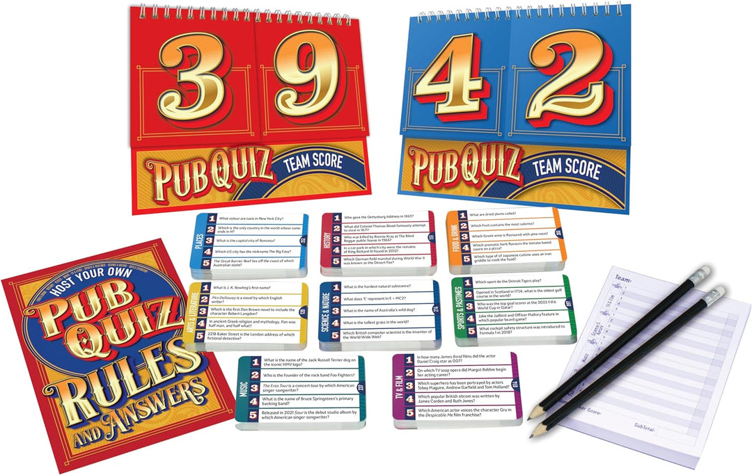 Cheatwell Games Veranstalten Sie Ihr eigenes Pub-Quiz | 2000 Quizfragen