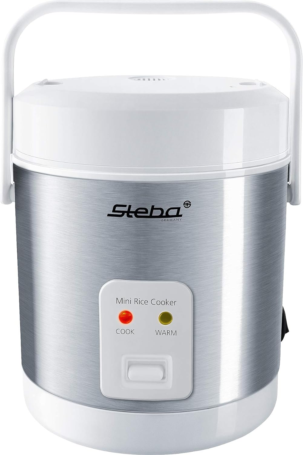 Steba Mini-Reiskocher RK 4 M | 0,9 Liter Volumen | Einfache"Ein-Knopf" Bedienung | Warmhaltefunktion