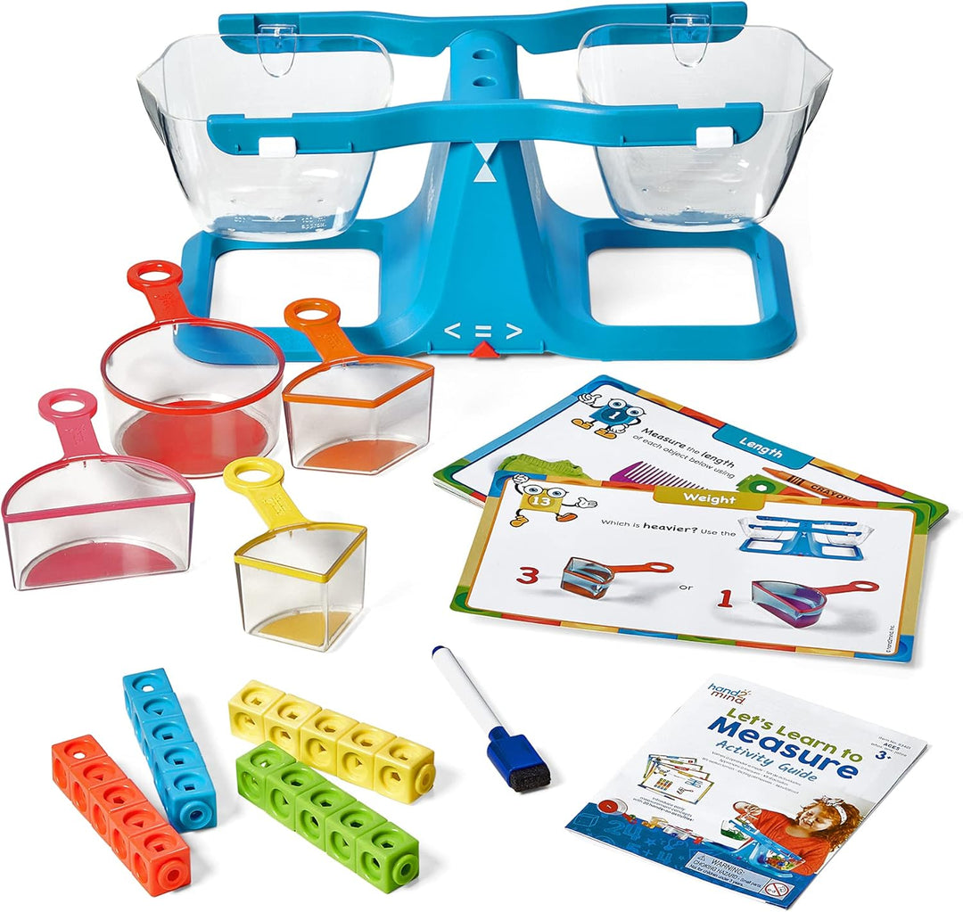 Learning Resources Wir wollen lernen – Richtig abmessen Aktivitätsset Messbecher für Kinder, Schalen