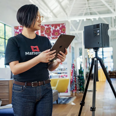 Matterport Pro2 3D 360-Grad-Kamera Paket - Enthält Pro2 3D-Kamera, Stativ, Klemme und tragbare 20-Zo