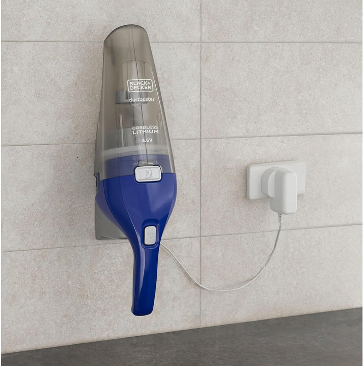 BLACK+DECKER Akku-Handstaubsauger Dustbuster NVC115WA (3.6V Lithium, Handsauger beutellos + kabellos