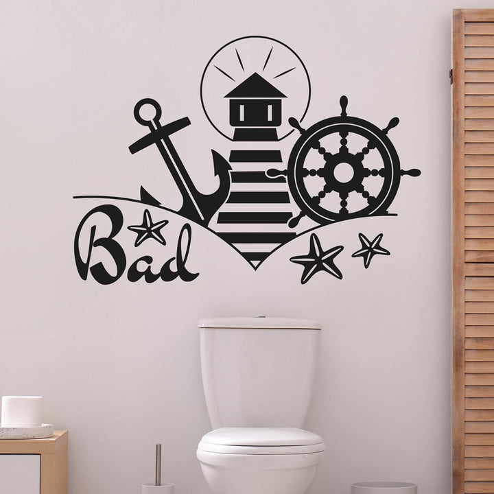 GRAZDesign Türaufkleber Bad Beschriftung WC Aufkleber Tür selbstklebend - 56x40cm / 073 dunkelgrau 5