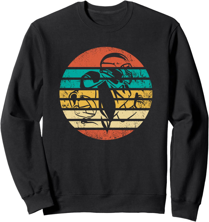 Retro American Football Spieler Geschenk - Vintage Sweatshirt