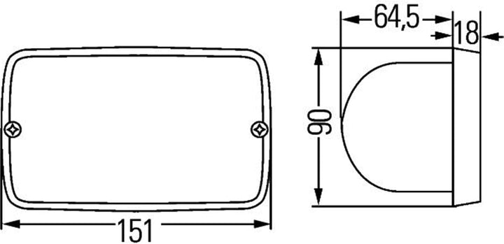 HELLA - Halogen-Arbeitsscheinwerfer - Master 5060 - 12V - Einbau/Schraubanschluss - 2-Punkt Befestig