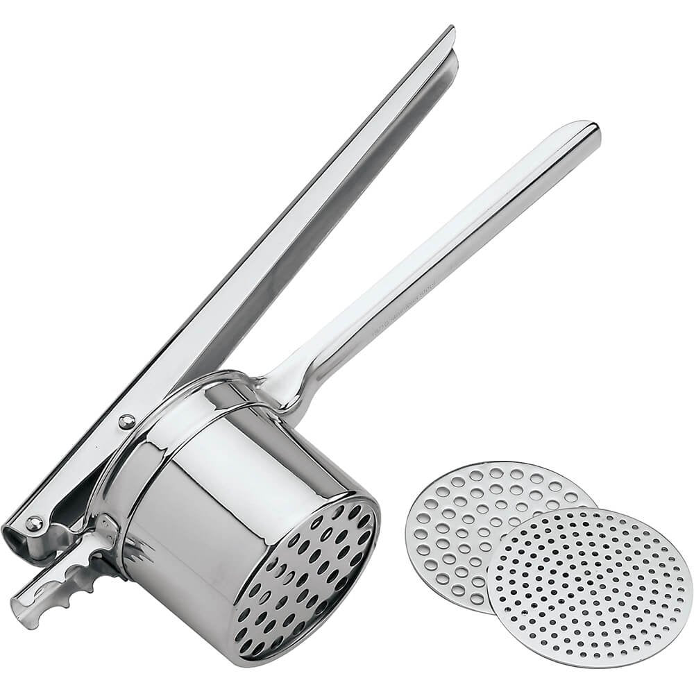 Paderno 42566–03 DREI Kartoffelstampfer, Edelstahl
