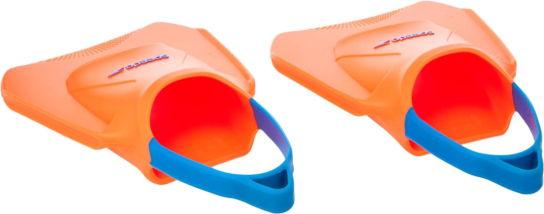 Speedo Unisex Erwachsene Biofuse FF Fitness Fin S Orange/Blau, S Orange/Blau