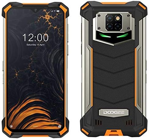 DOOGEE S88 PRO 10000mAh Akku Outdoor Smartphone Ohne Vertrag, Octa-Core 6GB+128GB Android 10, 21MP Q