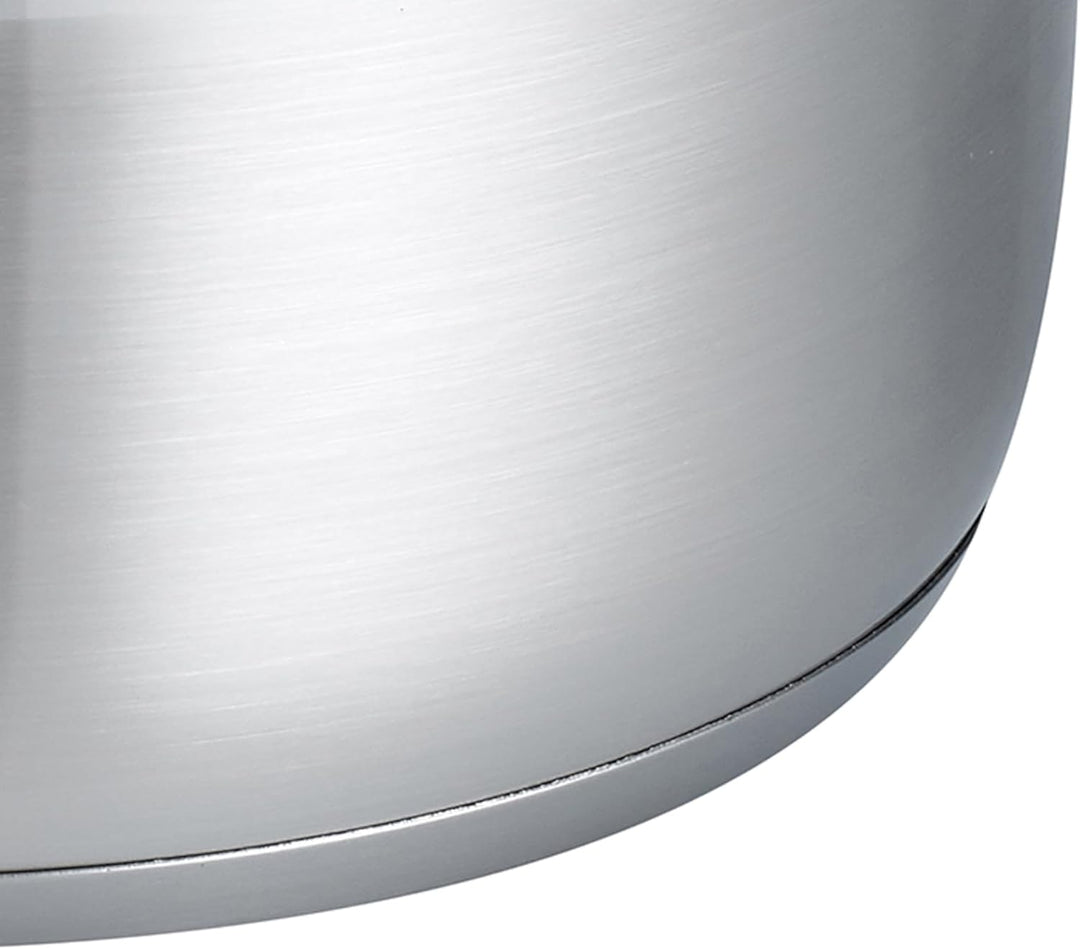 ELO 12217 Fleischtopf m.GD 16 cm Serie Turmalin, Induktion, Edelstahl satiniert, rutschfeste Kunstst