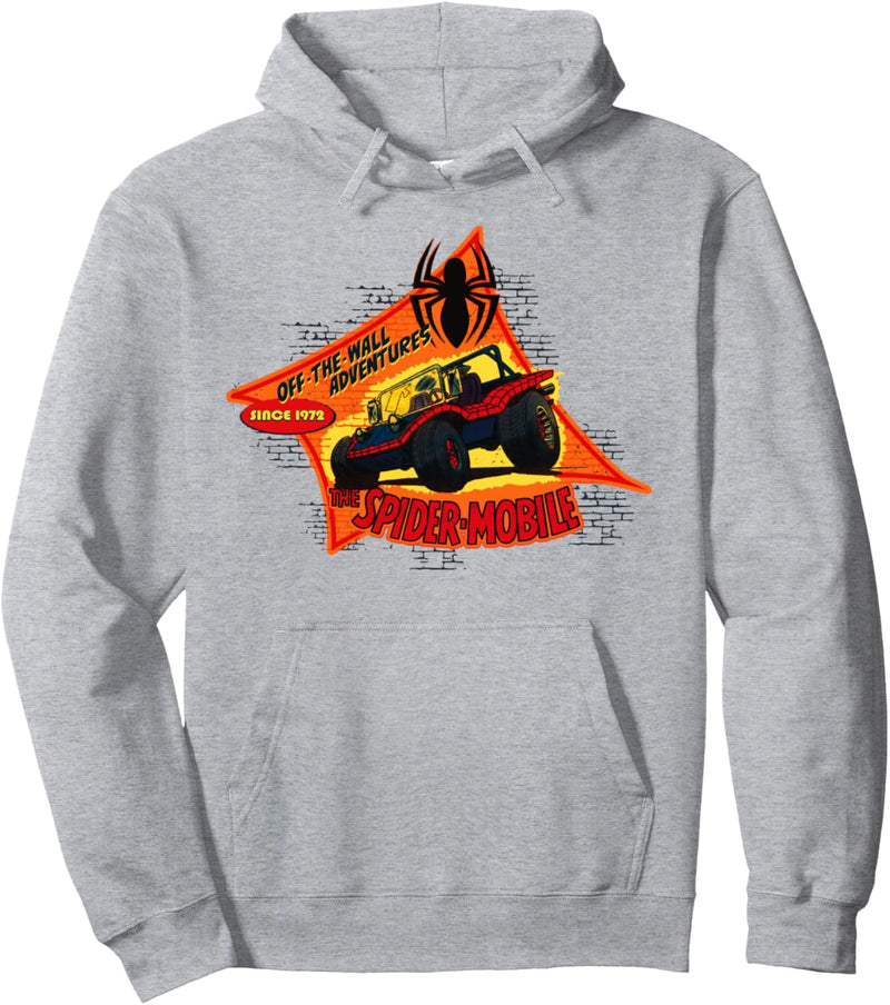 Marvel Spider-Man The Spider-Mobile Adventures Pullover Hoodie