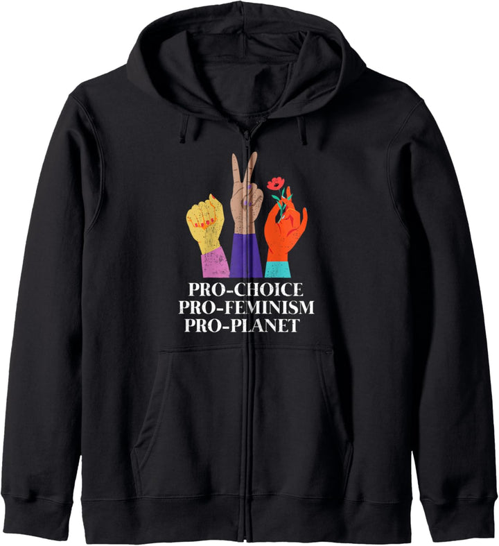 Frauentag Earth Day Pro Choice Feministisches GeschenkDesign Kapuzenjacke