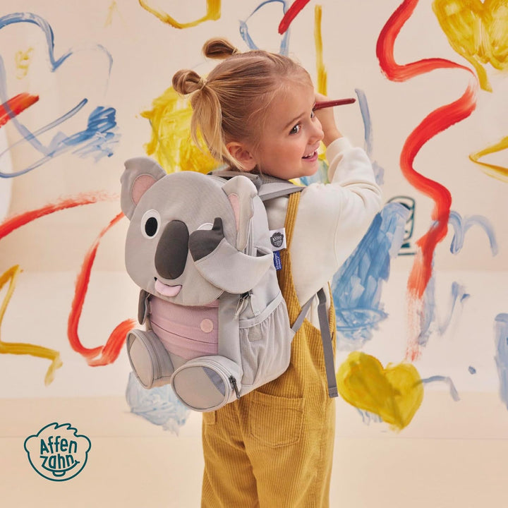 Affenzahn Kinderrucksack Grosser Freund | Kindergartenrucksack für Kinder von 3 bis 5 Jahren mit fun