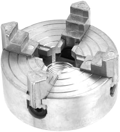 drechsel spannfutter + 4 Backenfutter Z011A, 4-Backenfutter aus Zinklegierung für Mini-Metalldrehmas