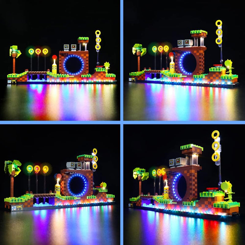 Led Licht Set für Lego Sonic, Led Beleuchtungs Set für Sonic Lego 21331 - Nur Lichter-Set, Kein Lego