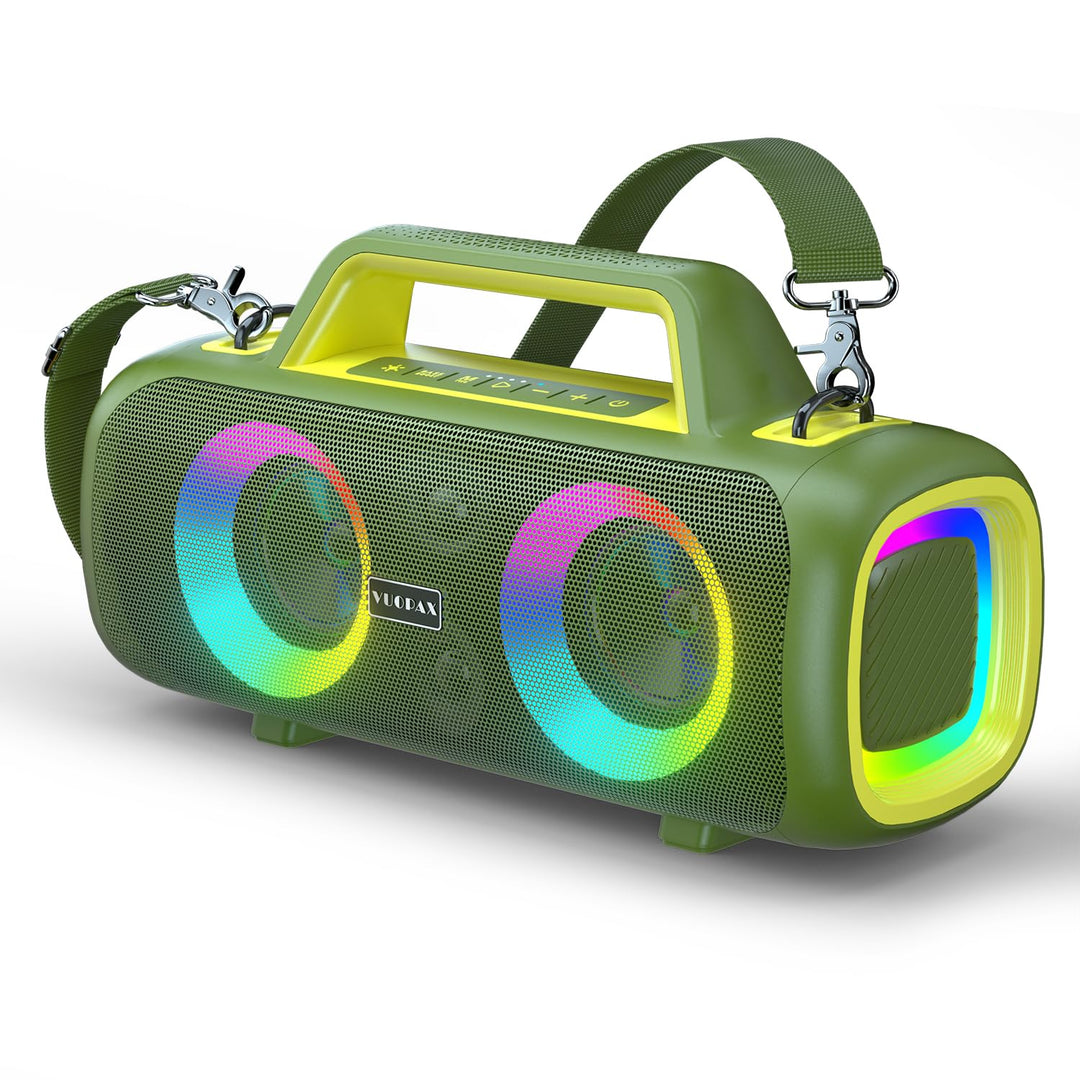 Bluetooth Lautsprecher Tragbar Musikbox 140 Peak Outdoor Bass Boost Speaker | 2 Subwoofer + 2 Tweete